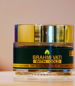 Brahmi vati with Gold