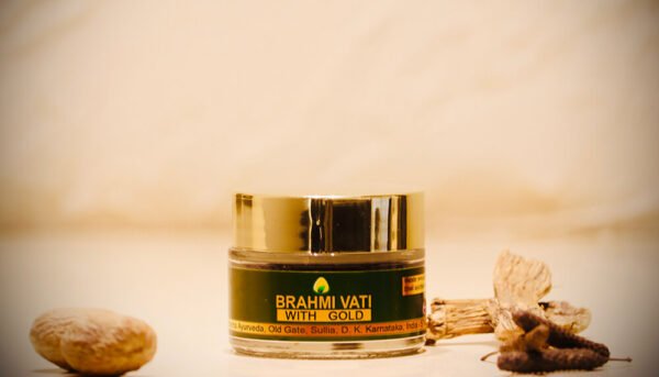 Brahmi vati with Gold