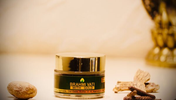 Brahmi vati with Gold
